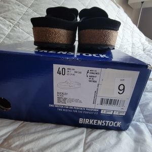 Birkenstock Buckley Black Brand New W9